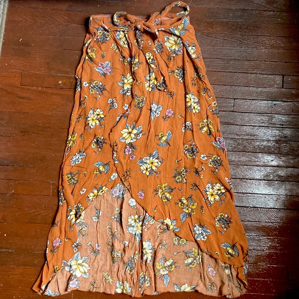 Floral Summer Maxi Skirt